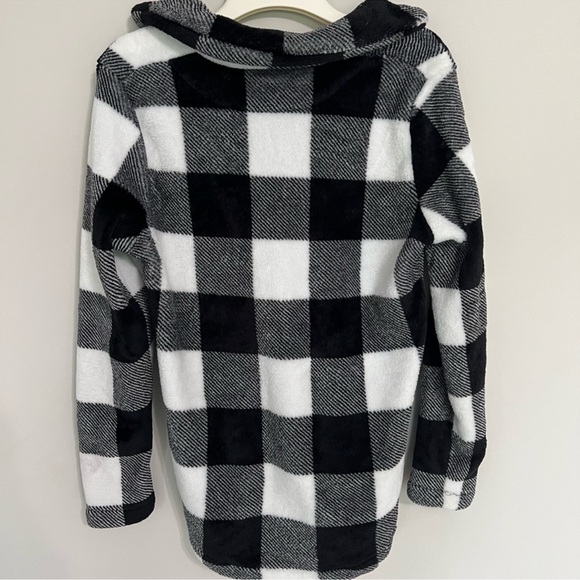 Buffalo Plaid Half Zip Jacket - Picture 2 of 3